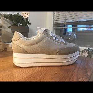 Zara platform sneakers